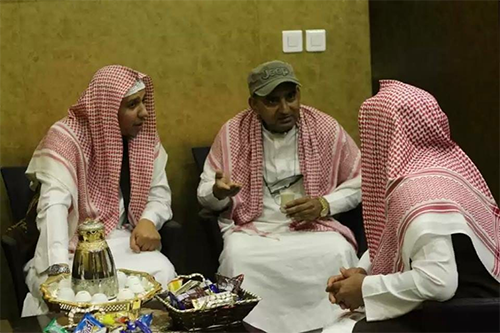 Zahid Ikram at the Holy Quran Exhibition