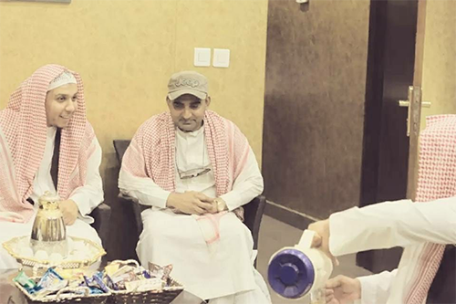 Zahid Ikram at the Holy Quran Exhibition