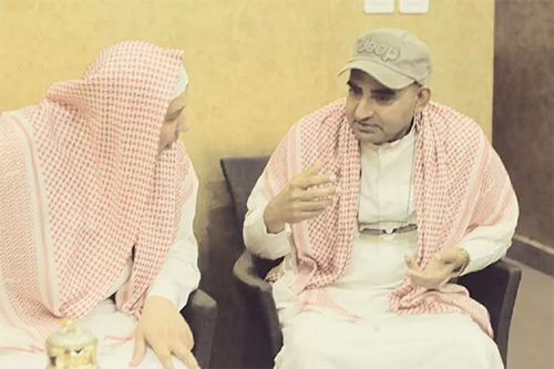 Zahid Ikram at the Holy Quran Exhibition