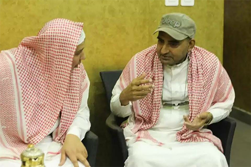 Zahid Ikram at the Holy Quran Exhibition