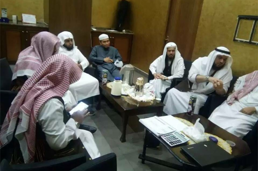 Zahid Ikram at the Holy Quran Exhibition