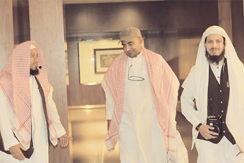 Zahid Ikram at the Holy Quran Exhibition