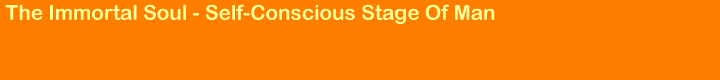 The Immortal Soul - Self-Conscious Stage Of Man