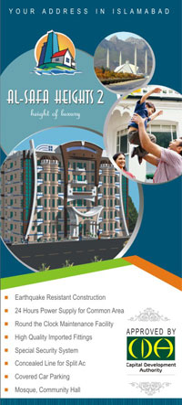 Click for details...Al-Safa Heights, F 11 Islamabad