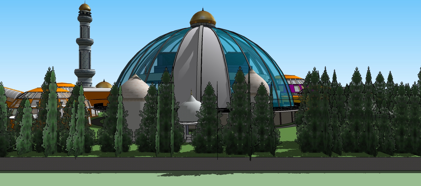 The Holy Quran Exhibition Park and Research & Development Center Main Gate